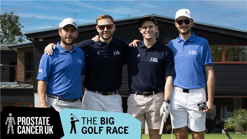 Prostate Cancer UK’s Big Golf Race chooses Sports Impact for campaign drive