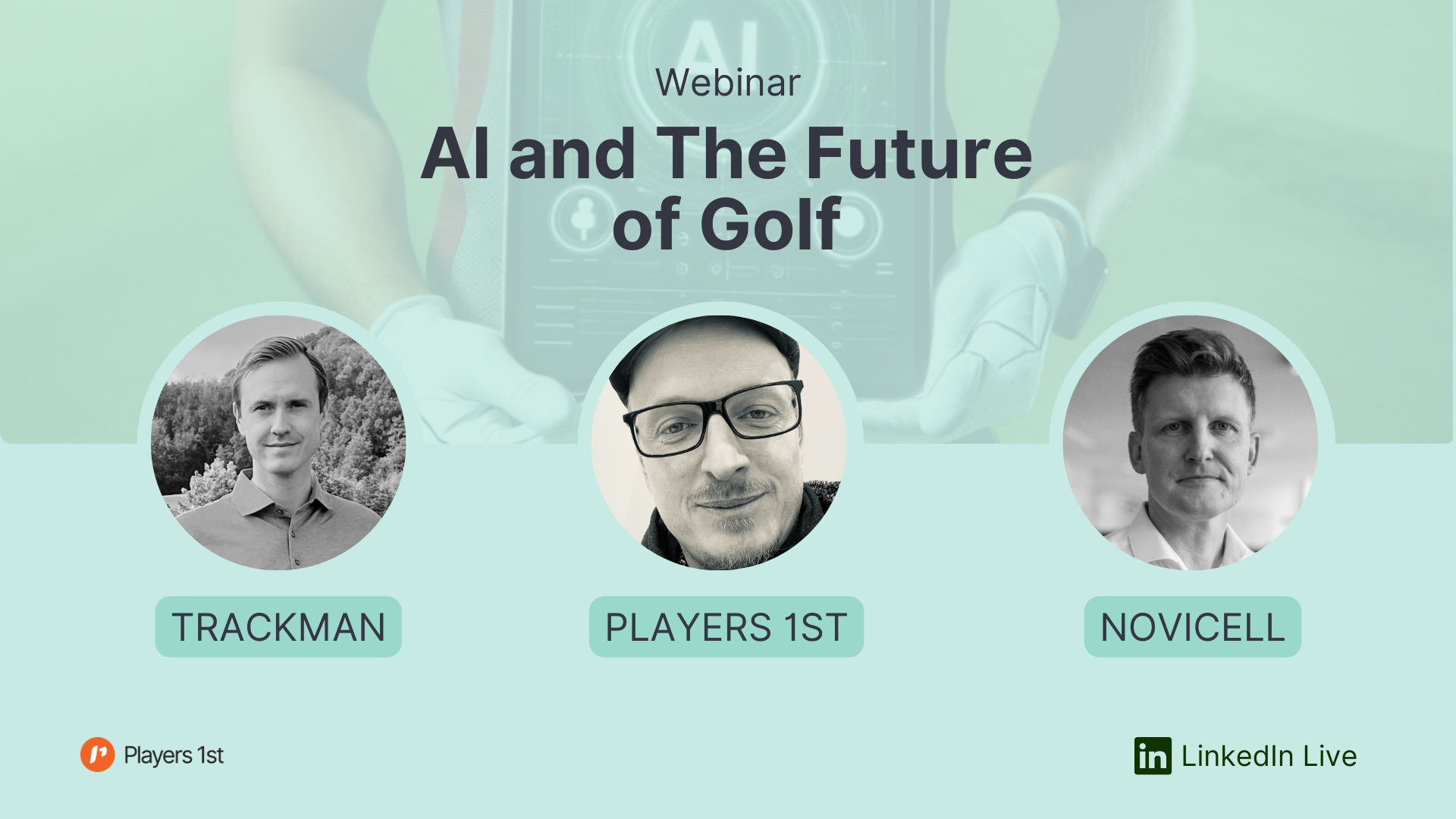 Experts predict the impact of Artificial Intelligence on the golf industry – cover image