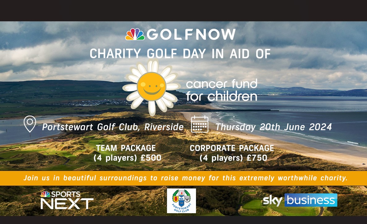 GolfNow Charity Day header
