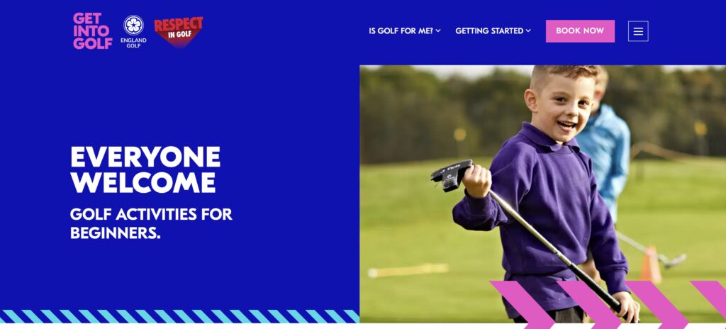 England Golf launches Get Into Golf website