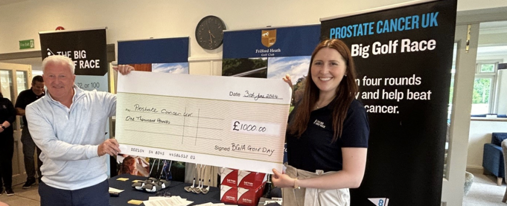 BGIA Golf Day raises funds for Prostate Cancer UK’s Big Golf Race