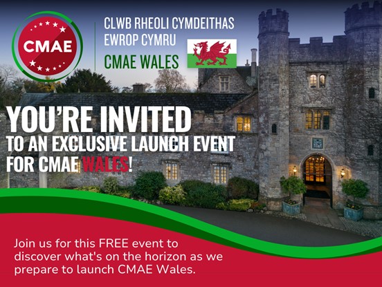 CMAE Wales header