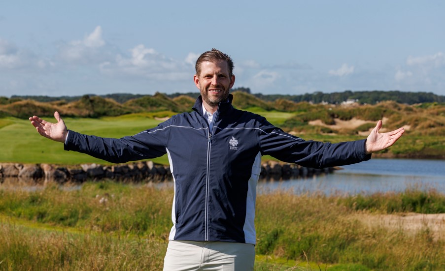 Eric Trump predicts new course will make Trump Aberdeen ‘The Greatest 36 Holes in world golf’