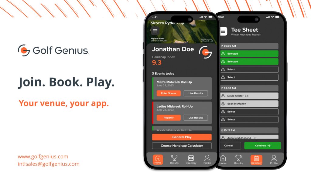 Golf Genius launches off-course technology for indoor and entertainment golf