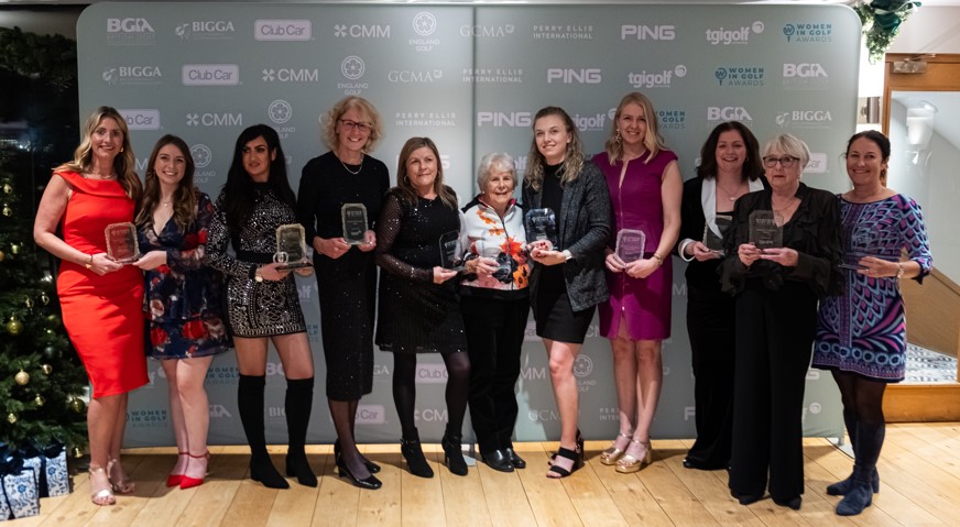 Winners of Women in Golf Awards 2024